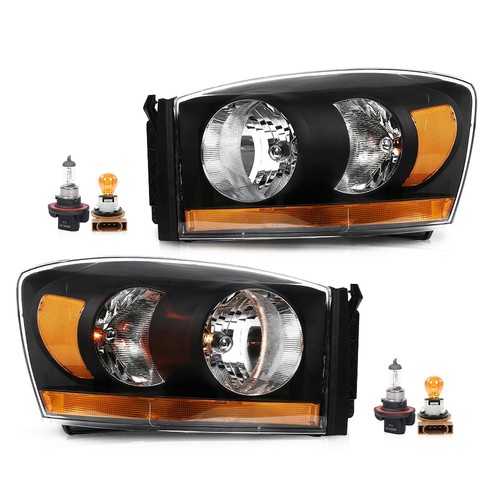 Headlights light bar dodge - headlights,